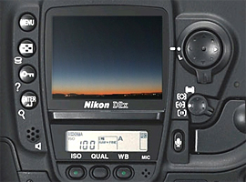 Moniteur TFT du Nikon D2x