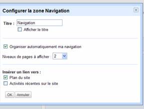 Créer son site avec Google Sites