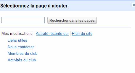 Créer son site avec Google Sites