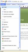 Créer son site avec Google Sites