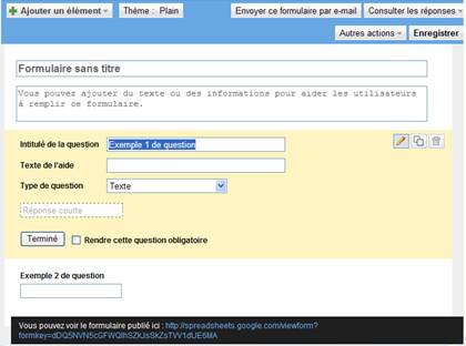 Créer son site avec Google Sites