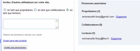 Créer son site avec Google Sites