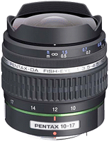 Fish-eye Pentax DA 10-17 mm