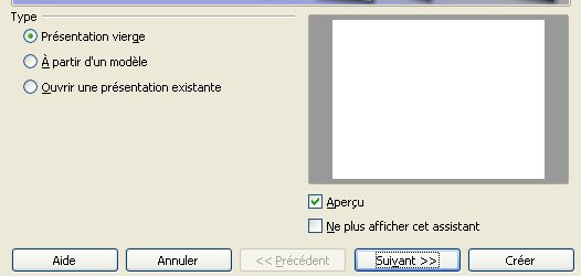  Créer un diaporama avec Open Office Impress