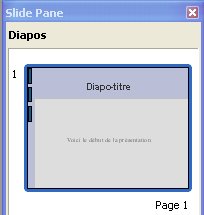  Créer un diaporama avec  Open Office Impress