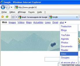 Créer son site avec Google Sites