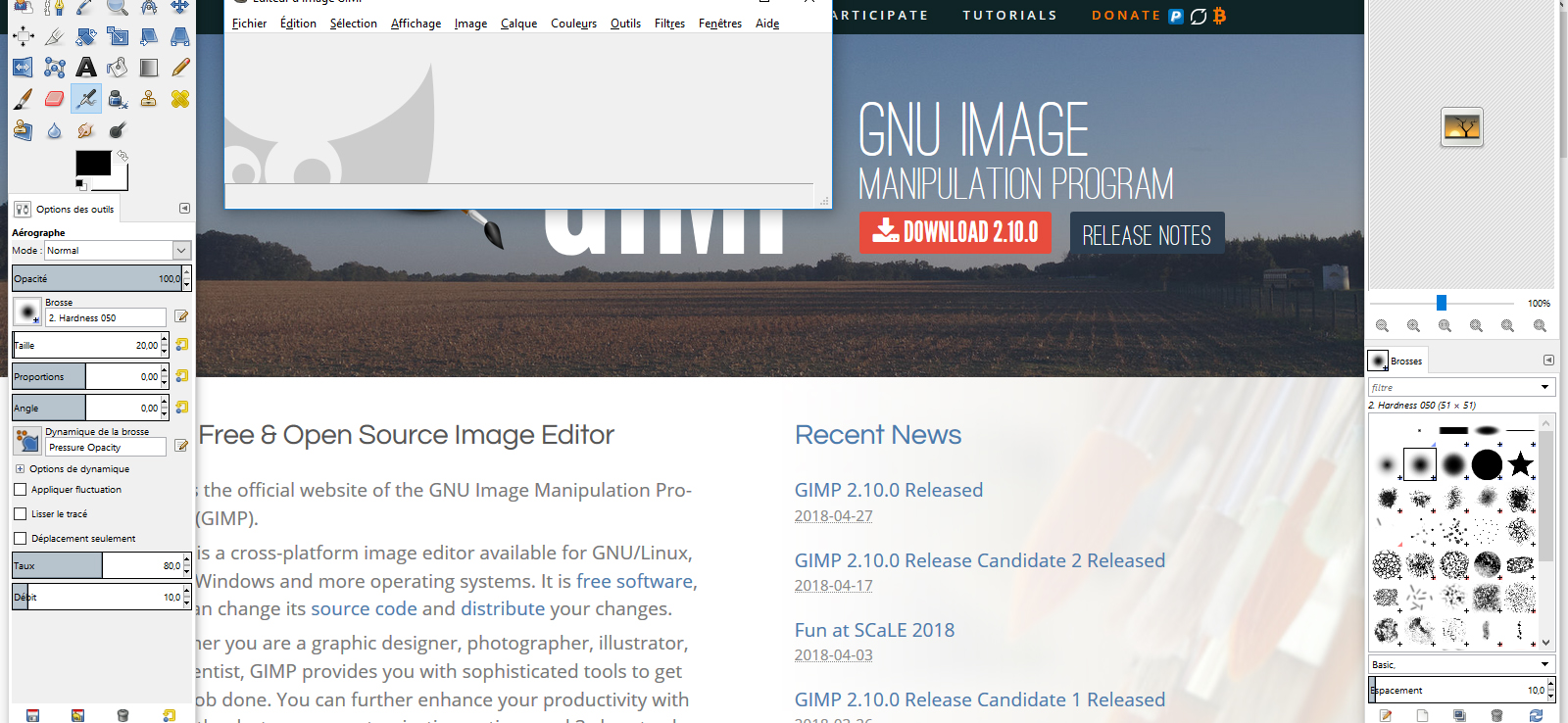 gimp interface 1